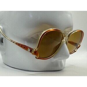 Vintage Gold and Brown Sunglasses